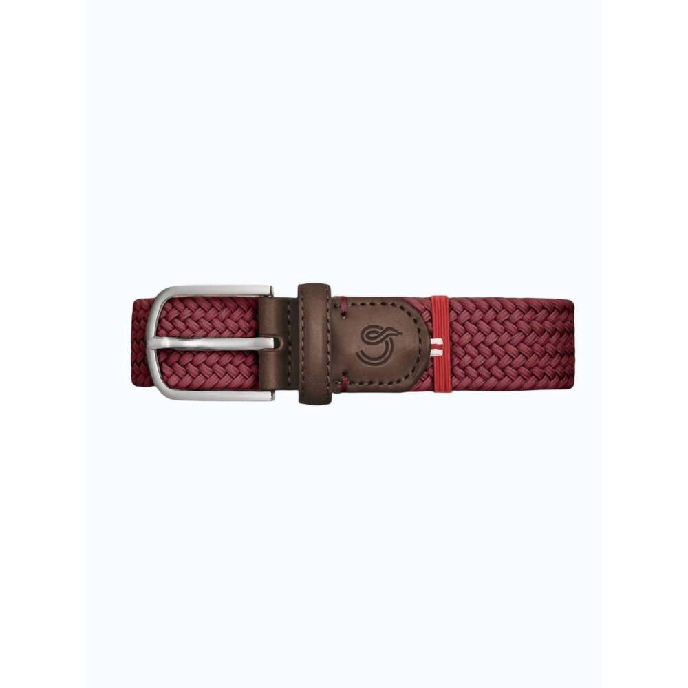 NEW LA BOUCLE men's covent garden belt in bordeaux